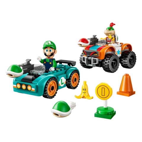 Mô Hình Lắp Ráp LEGO Super Mario Cuộc Đua Của Luigi Và Bowser Jr. #72056