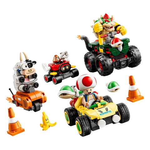 Mô Hình Lắp Ráp LEGO Super Mario Kart Cuộc Đua Sấm Sét Của Bowser #72058