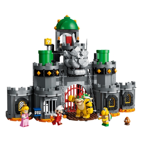 Mô Hình Lắp Ráp LEGO Super Mario Lâu Đài Của Bowser Và Fire Mario#72060