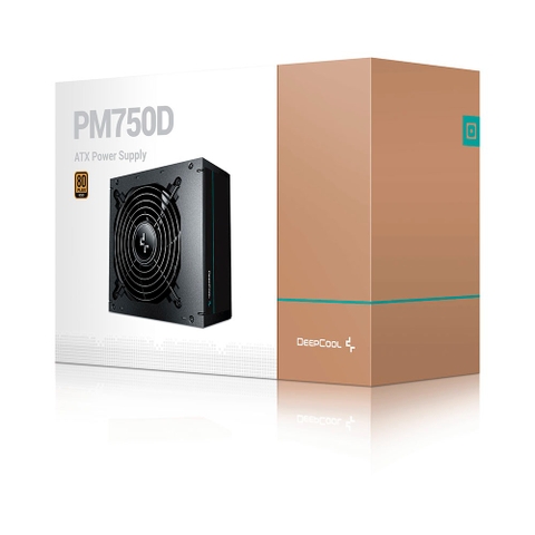 Nguồn máy tính Deepcool PM750D 750W 80 Plus Gold R-PM750D-FA0B-EU
