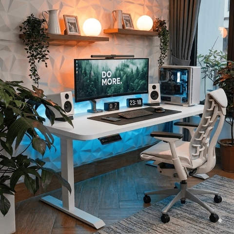 Bàn Nâng Hạ Thông Minh Manson Omni Desk - Điều Khiển Giọng Nói Tiếng Việt