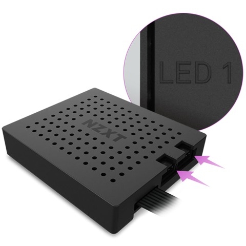Phụ kiện NZXT RGB and Fan Controller (AC-2RGBC-B1)