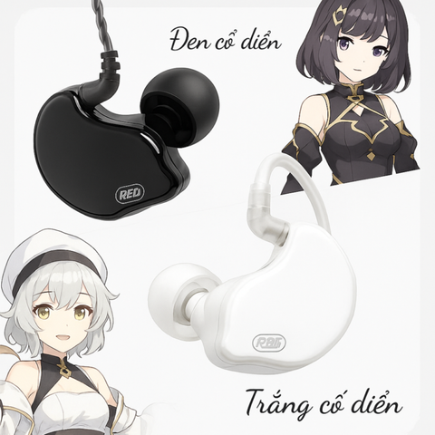 Tai nghe IEM Misheng Gemini (Có mic)