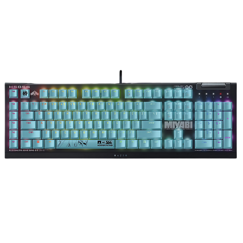 Bàn phím Gaming có dây Razer Blackwidow V4 X - Zenless Zone Zero Edition