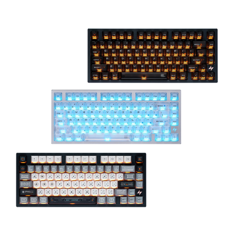 Bàn phím HE ATK RS7 Turbo Semi-Aluminum Esports