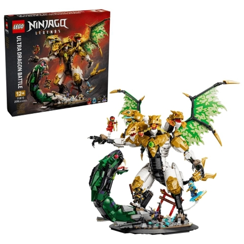 Bộ Mô Hình LEGO Ninjago Trận Chiến Siêu Rồng (Ultra Dragon Battle) #71872