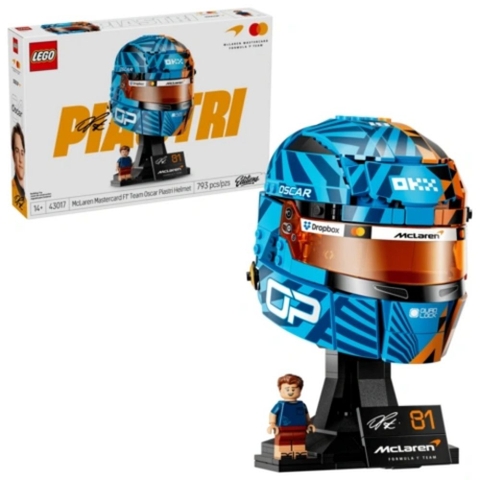 Bộ Mô Hình LEGO McLaren Mastercard F1® Team Oscar Piastri Helmet #43017