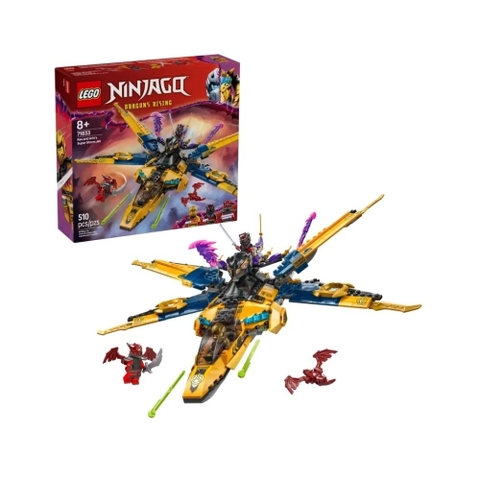 Bộ Mô Hình Chiến Giáp Và Máy Bay Chiến Đấu Của Arin LEGO NINJAGO #71833