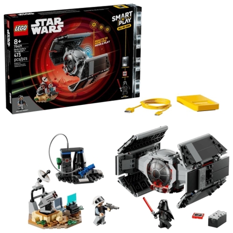 Bộ Mô Hình LEGO SMART PLAY Star Wars: Darth Vader's TIE Fighter #75421