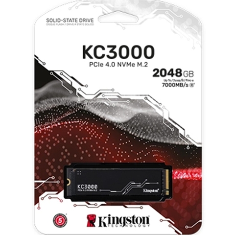 SSD Kingston KC3000 2TB M.2 PCIe Gen4 x4 NVMe