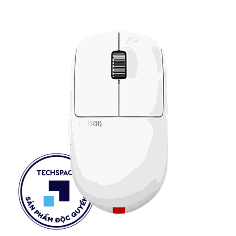 (ĐỘC QUYỀN TECHSPACE) Chuột không dây Pulsar X2H eS - Trắng