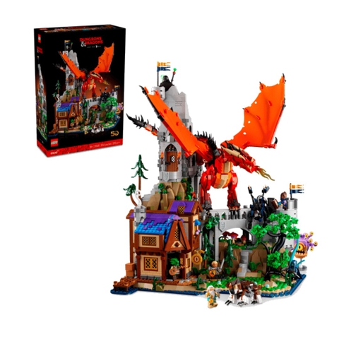 Bộ Mô Hình LEGO Ideas Dungeons & Dragons Red Dragon's Tale #21348