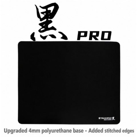 Bàn Di Chuột Gaming TRASHPAD Black Pro (Clone QCK Heavy)