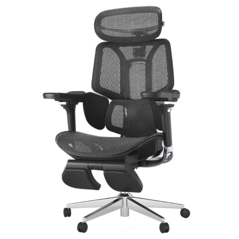 Ghế Công Thái Học Manson E3 Pro Màu Đen - Gác Chân