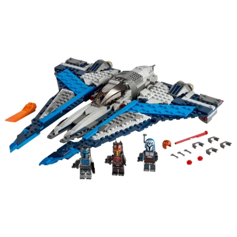 Bộ Mô Hình Lắp Ráp LEGO Chiến Đấu Cơ Mandalorian #75316
