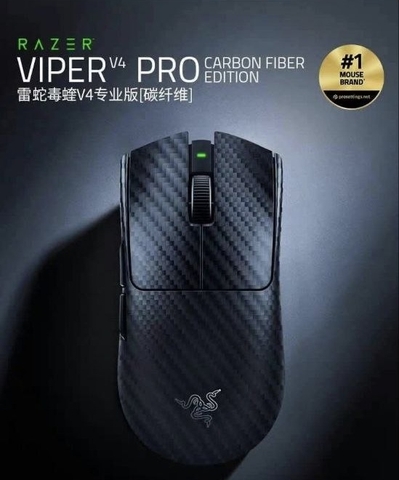 Chuột không dây Razer Viper V4 Pro Carbon Fiber Edition