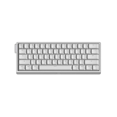Bàn Phím Wooting 60HE V2 Case Nhôm - Nhôm / Trắng