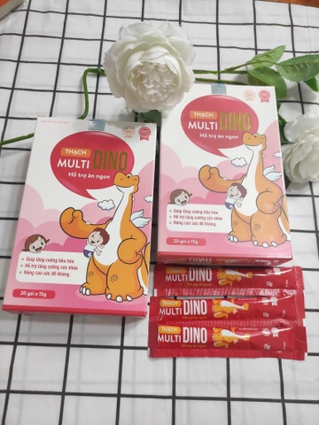 Thạch Mutil Dino kích thích ăn ngon - Tăng sức đề kháng