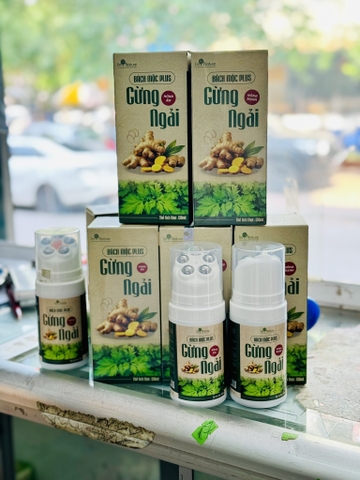 Nóng mạnh - Con Lăn Bách Mộc Plus - Massage Giảm Đau Mỏi Cổ Vai Gáy, Lưu Thông Khí Huyết