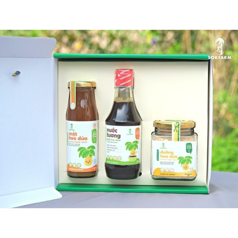MẬT HOA DỪA CÔ ĐẶC SOKFARM 250G