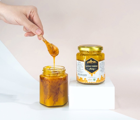 Mật ong Saffron tinh bột nghệ