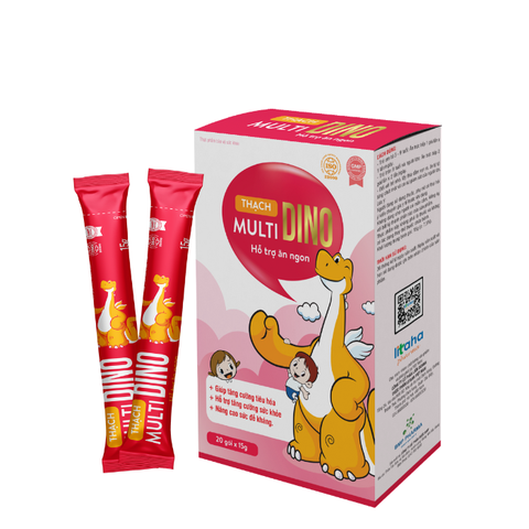 Thạch Mutil Dino kích thích ăn ngon - Tăng sức đề kháng