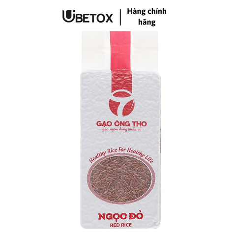 Gạo Lứt Đỏ - Gạo Ngọc Đỏ túi 1kg