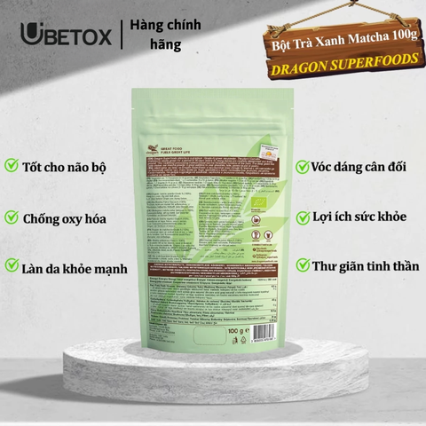 Bột trà xanh Matcha hạng A 100Gr