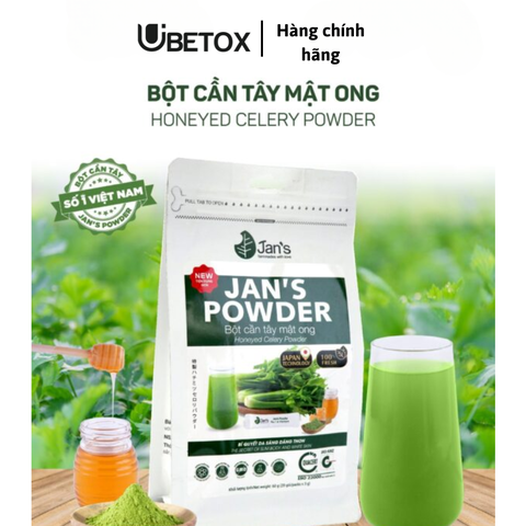 Bột cần tây mật ong  sấy lạnh Jan's Powder 60g
