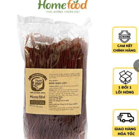 Bún gạo lứt 500gr
