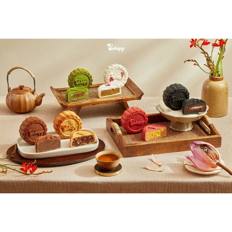 Đơm hoa kết trái - Set trung thu 4 bánh