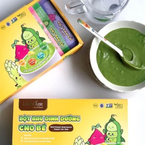 COMBO BỘT RAU CỦ CHO BÉ 63gr