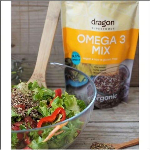 Bột Omega 3 hỗn hợp hữu cơ 200gr - Dragon Superfoods
