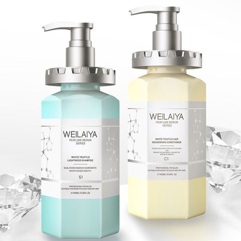 Bộ dầu gội phục hồi đa tầng Nấm Truffle Weilaiya 450ml