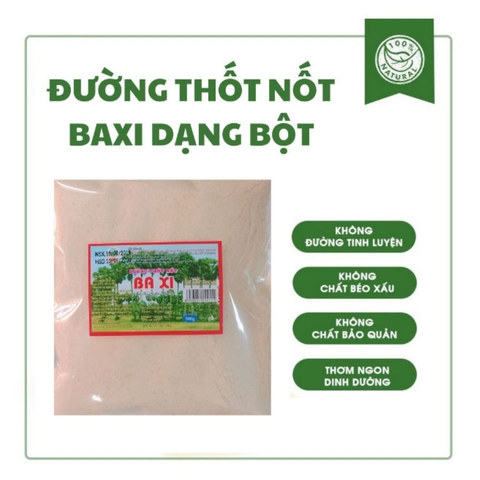 Đường thốt nốt Ba Xi dạng bột 500gr