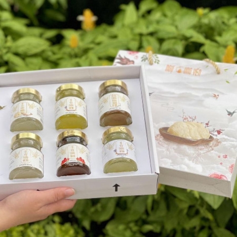 Set quà tặng yến chưng mix 6 vị Ngự Cung Yến
