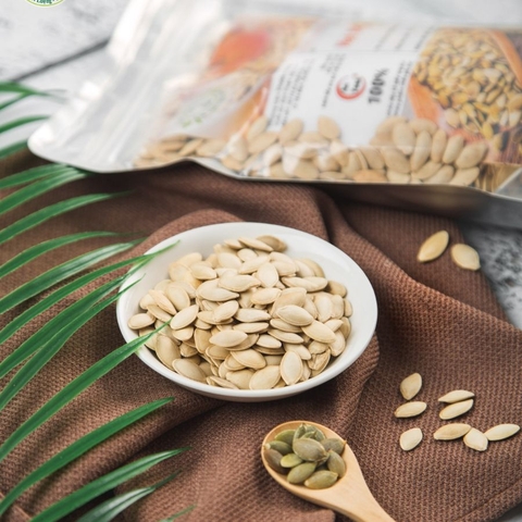HẠT BÍ LỚN RANG CỦI PHƯỚC THÀNH TÚI 500gr