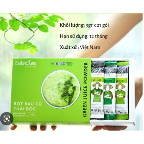Bột rau củ thải độc Dalahouse  63g
