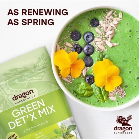 Bột green detox mix dragon superfoods 200g
