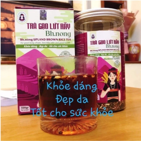 Trà gạo lứt đỗ đen rang mộc Bh.nong 500g