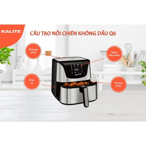 Nồi chiên không dầu Kalite Q6