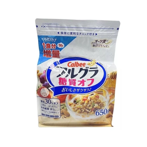 NGŨ CỐC CALBEE NHẬT BẢN ĂN LIỀN TRẮNG 600GR