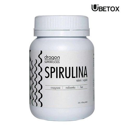 Viên nén tảo xoắn Spirulina hữu cơ 80g Dragon superfood