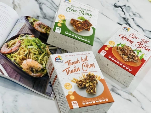 Gạo Lứt rong biển hộp 200gr