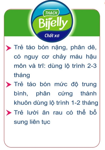 Thạch Bijelly Chất Xơ – Hỗ Trợ Tăng Cường Tiêu Hóa
