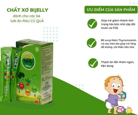 Thạch Bijelly Chất Xơ – Hỗ Trợ Tăng Cường Tiêu Hóa