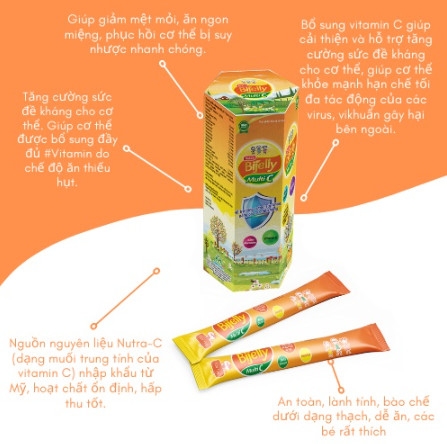 Thạch Bijelly Mutil C : Bổ sung vitamin C