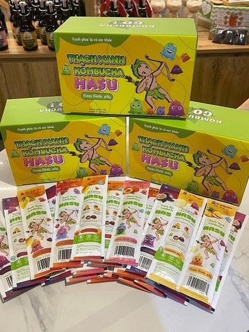 Hộp 1kg thạch xanh Kombucha