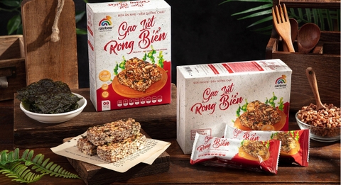 Gạo Lứt rong biển hộp 200gr