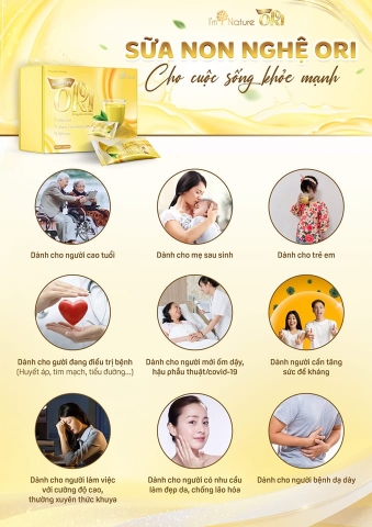Sữa non nghệ Ori – Giải pháp dành cho người bệnh dạ dày